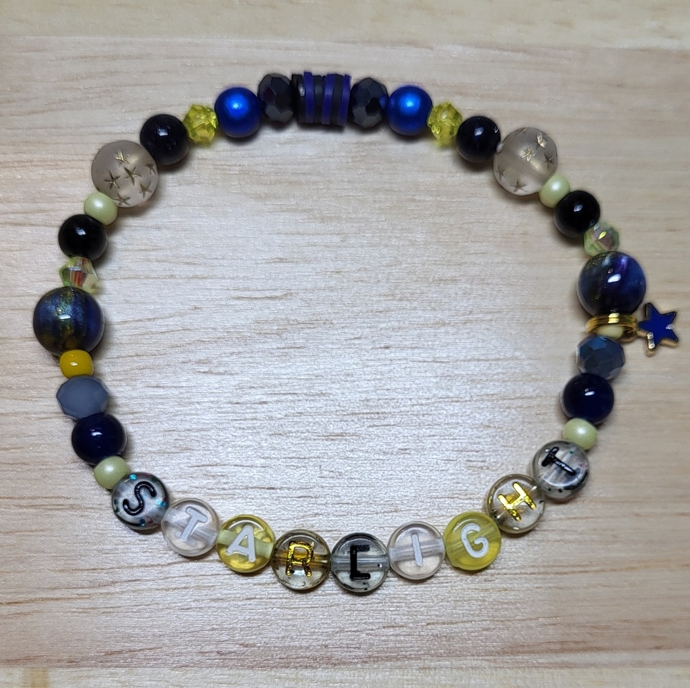 Starlight -Taylor Swift Friendship Bracelet, Size 7.5"